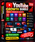 All-in-One YouTube Pack: Thumbnails, Intros, SEO Checklist & Sound Effects!