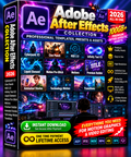 Adobe After Effects Collection 2026 – Premium Motion Graphics & VFX Bundle