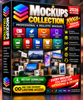 Mockups Collection 2026 – 100GB+ Premium Mockup Bundle