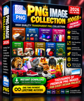PNG Image Collection 2026 – 100GB+ Premium Transparent PNG Bundle